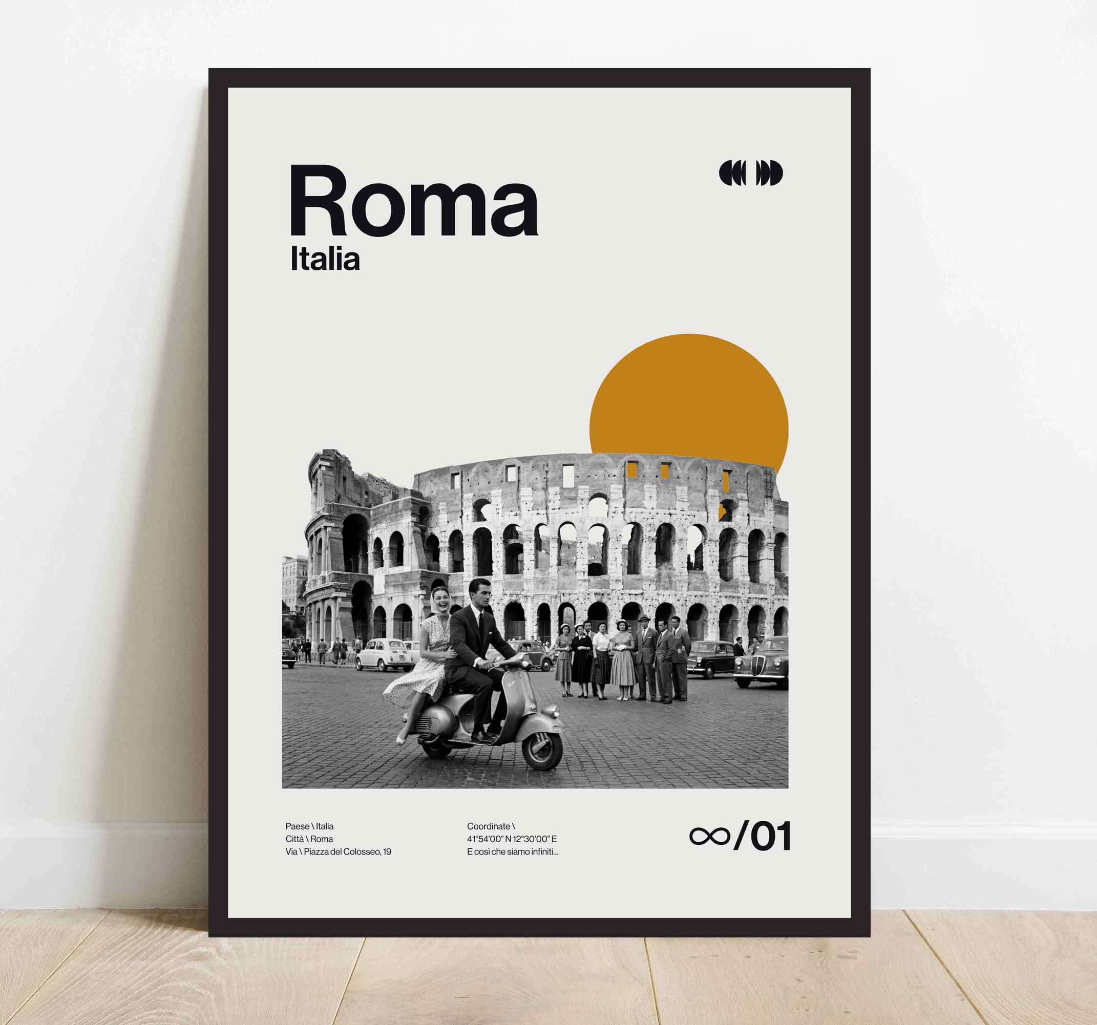 Постер Рим. Колизей